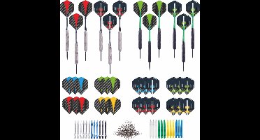 Longfield darts 4 sets steeltip brass tungsten look 23 gram
