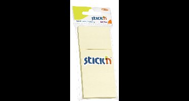 Stick'n kleine sticky notes - 38x51mm - 3x pastel geel - 300 memoblaadjes