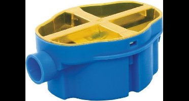 ABB doos voor montage in wand/plafond Hafobox H, kunststof, bl, 1x16mm - 7120.129