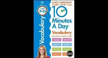 DK 10 Minutes a Day - 10 Minutes A Day Vocabulary, Ages 7-11 (Key Stage 2)