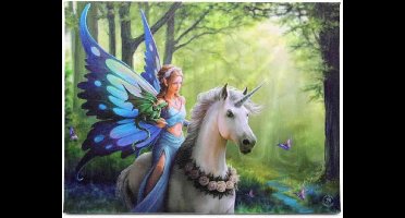 Anne Stokes - Realm of Enchantment - Canvas afbeelding