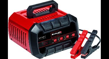 Einhell Acculader/Starter CE-BC 15 M - Laadvoltage: 12 V - Max. Laadstroom: 15 A - Accu's van min. 3 tot max. 300 Ah - Starthulp: 100 A (5 sec) - 2in1: Acculader en Starthulp - Geschikt voor Gel, AGM, Onderhoudsvrije loodzuur accu's