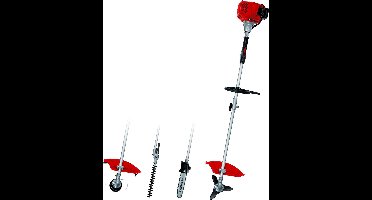 Einhell Benzine Tuin-Multitool GC-MM 52 I AS - 51,7 cm³ - 1,5 kW - 2-takt - Grastimmer, Heggenschaar, Kettingzaag en Bosmaaier in 1