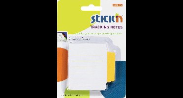 Stick'n Bladwijzer - Bookmark - Sticky Notes - 70x70mm - Gelinieerd - 50 Index Tabs