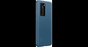 Huawei Silicon Protective Case voor de Huawei P40 Pro - Blauw