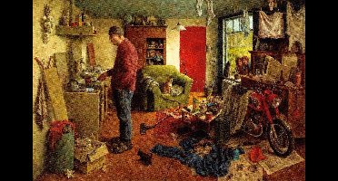Puzzel 1000 stukjes -Marius van Dokkum-mannenhuishouding