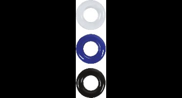 Penis ringen set- Cock Ring Set-Kleur- 3 ringen