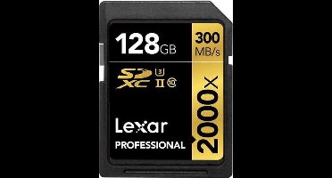 Lexar 2.0 SDXC Professional UHS-II 2000x 128GB