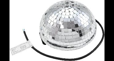 EUROLITE Halve Discobal - Spiegelbol - Discobol 20cm met motor