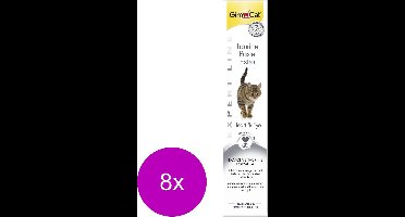 Gimcat Taurine Pasta - Kattensnack - 8 x 50 g