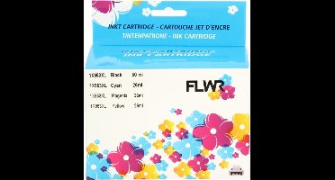 FLWR Multipack inktcartridges voor HP 953XL - Premium Huismerk Canon PG-575XL/CL-576XL inkt - 4x HP 953XL cartridges (hoge capaciteit) o.a. geschikt voor HP OfficeJet Pro 7720, HP OfficeJet Pro 7730, HP OfficeJet Pro 8710, HP OfficeJet Pro 8720