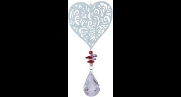 Regenboog kristal - windspinner - magic hart - 40 cm
