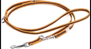 Julius K-9 Rubberized Training 14 Mm Lijn Rood 220 cm