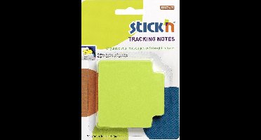 Stick'n Bladwijzer - Bookmark - Sticky Notes - 70x70mm - 50 - index tabs - Neon Groen