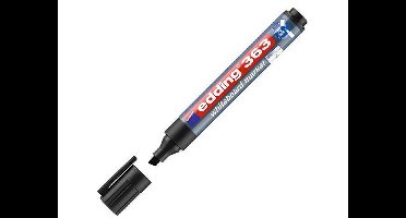 Whiteboardmarker edding 363 schuin 1-5mm zwart | 10 stuks