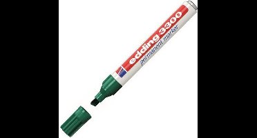 Viltstift edding 3300 schuin 1-5mm groen | 10 stuks