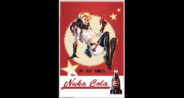 Fallout Nuka Cola Unisex Poster - meerkleurig - Standard