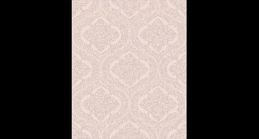 Level One medaillon oudroze klassiek (vliesbehang, roze)