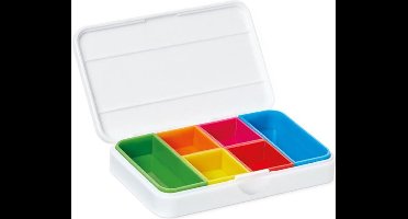 VITILITY Slimme pillendoos - wit - Pillendoosje - Medicijndoos