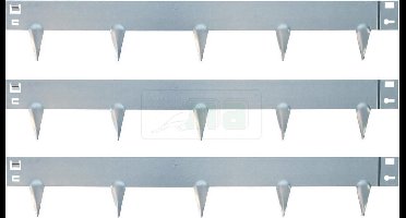 Kantopsluiting MA Edge Verzinkt 6(10) cm hoog x 106 cm lang