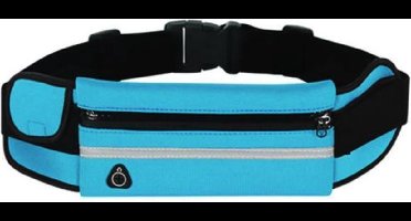 Sens Design hardlooptasje telefoon heuptasje sport running - blauw