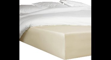 De Witte Lietaer Hoeslaken Bumblebee 160 X 200 Cm H40 Katoen Lichtbruin