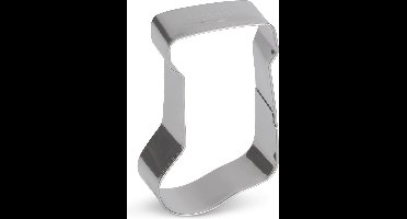 uitsteekvorm Laars 7 cm RVS zilver