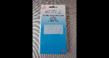 Reparatiedoek Strijkbaar - Lichtblauw - 11 x 36 cm