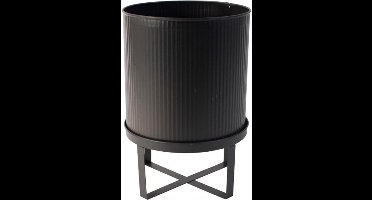 Gusta Bloempot met standaard d18cm Grijs