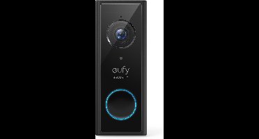 eufy Security S220 Video Deurbel uitbreiding – Video Doorbell - 2K HD – Batterijgevoed – Slimme Deurbel – HomeBase vereist