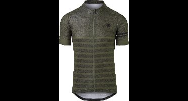 AGU Melange Fietsshirt Essential Heren - Groen - XXL