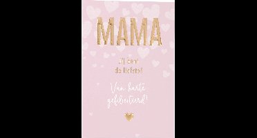 Cijferkaarten - De mooiste Leetijd - Verjaardagskaart MAMA Jij bent de liefste! Van harte?