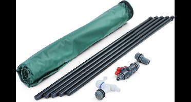 Regenton Regenwater Watertank Opvangbak Opvangen Waterbak 160 Liter Opvouwbaar Kraan