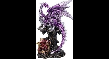 Nemesis Now Beeld/figuur Hatchling Protection Draak en Draakling beeldje - Multicolours - 15,2cm x 10,5cm x 7,5cm