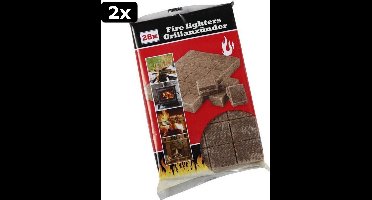 2x Aanmaakblokjes 28 Stuks