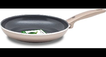 Greenpan Cambridge Bronze Keramische Koekenpan Ø28cm – PFAS-vrij – Inductie Koekenpan – Ovenbestendig tot 160°C – Vaatwasserbestendig – Snelle opwarming – Koudgrepen – Brons