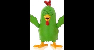 Lottie Dottie - Groene kip - speelfiguur/taarttopper - 5 cm - kunststof