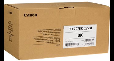 Canon PFI-707BK inktcartridge Origineel Zwart