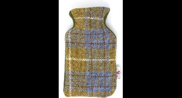 Kruik Mosterd Blauw - 500 ml - Harris tweed - Handgemaakt in Schotland - Caroline Wolfe Murray
