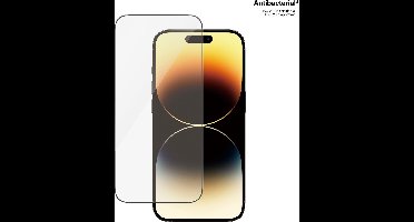 PanzerGlass Screenprotector geschikt voor Apple iPhone 14 Pro Glazen | PanzerGlass Ultra-Wide Fit Screenprotector - Case Friendly + Installatie Frame