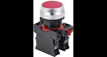 TRU COMPONENTS TC-10091028 Drukschakelaar 250 V/AC 5 A 1x aan/aan Continu IP40 1 stuk(s)