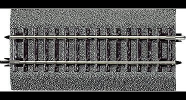 Roco - 42511 RocoLine H0 Diagonale Rails DG1 - 119 mm