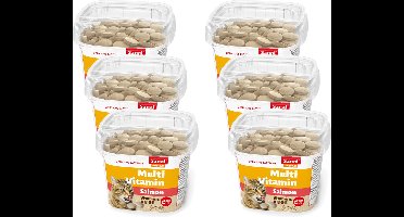 Sanal Multi Vitamin Cat Treats - Kattensnack - 6 x Zalm 100 g
