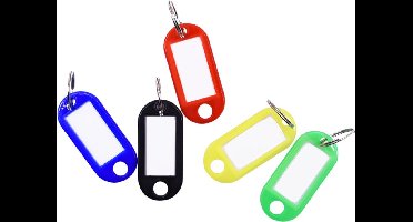 New Age Devi - Sleutellabels kleurassorti - 60 stuks