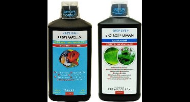 Easy-Life - Filter Medium - Waterverbeteraar + Easy-Life - Bio Exit Green - 2x 1000 ml