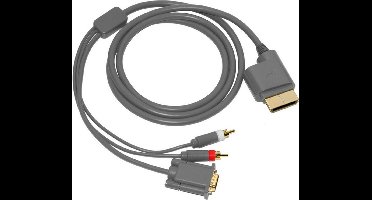 VGA AV kabel voor XBOX 360 (met Toslink) - 1,8 meter