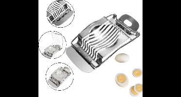 *** 2x Eiersnijder RVS Vaatwasserbestendig Keuken Tool Handig Snijden Eieren van Heble® ***
