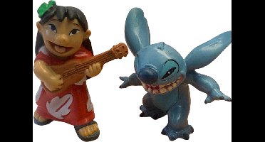 Lilo en Stitch speelfiguurtjes Disney Comansi ca. 6 cm