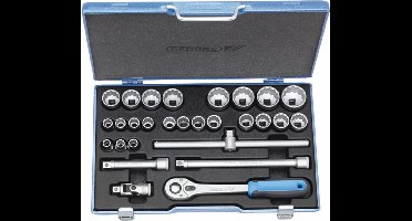 Gedore 2682877 Dopsleutelset Metrisch 1/2 (12.5 mm) 28-delig