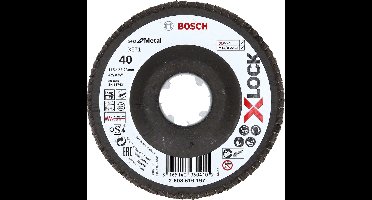 Bosch PRO X571 X-Lock lamellenschijf 115 mm G40 - 2608619197